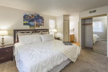 Spacious Closets at The Glen at Briargate Apartments